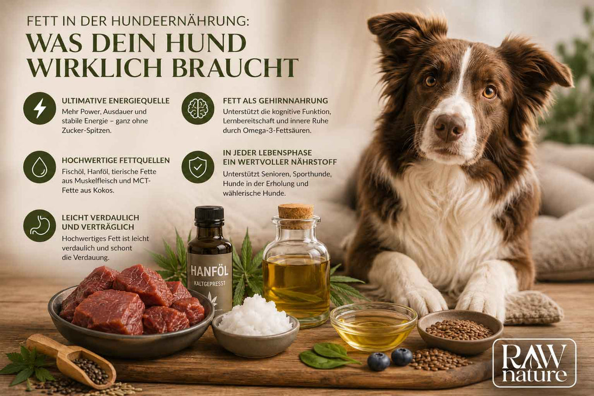 Fett in der Hundeernährung: Warum dein Hund es wirklich braucht