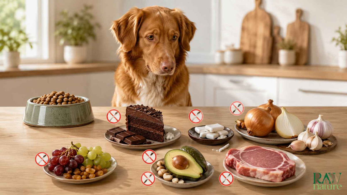 Giftige Lebensmittel für Hunde: Diese Nahrungsmittel sind tabu