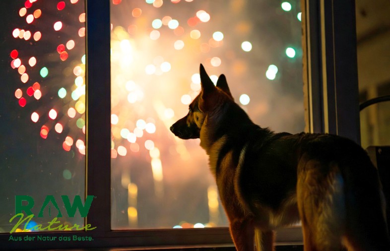 Neujahrsfeiertage mit Hund – wie man Feuerwerke ohne Beruhigungsmittel übersteht