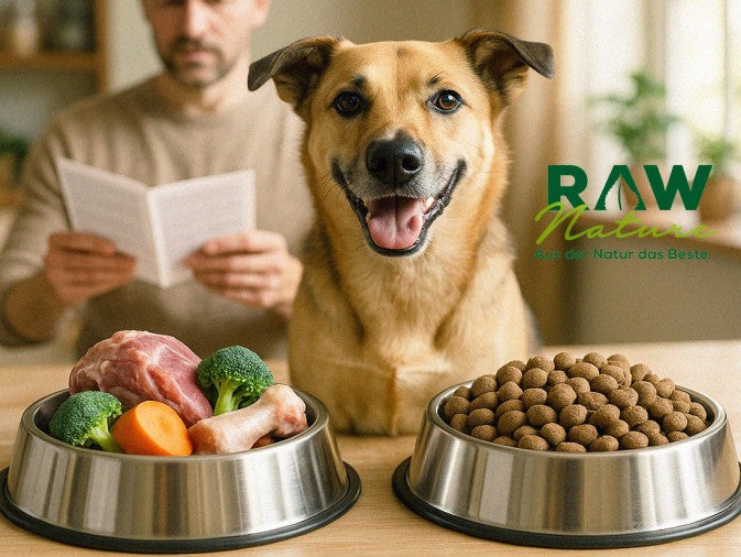 Natürliche Ernährung vs. Fertigfutter für Hunde - was soll man wählen?
