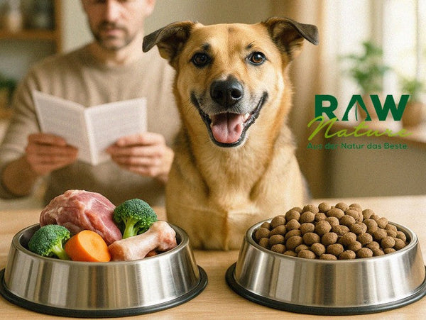 Natürliche Ernährung vs. Fertigfutter für Hunde - was soll man wählen?