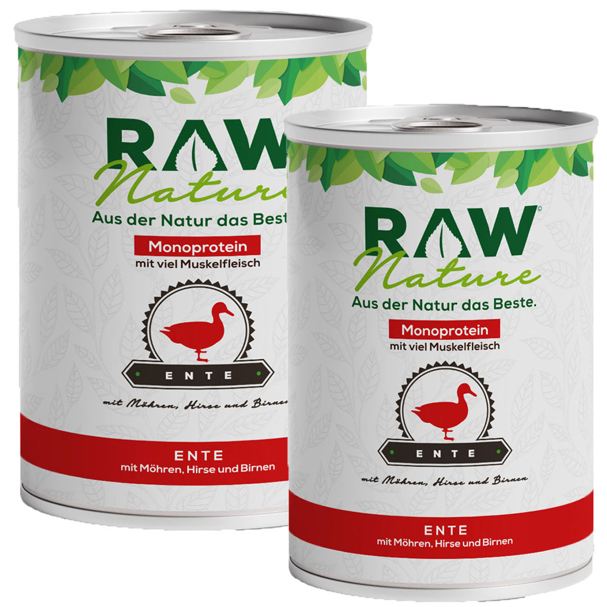 RAW Nature Nassfutter Entenfleisch