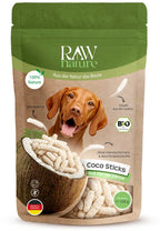 RAW Nature Hundesnack Bio Kokos-Sticks