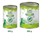 RAW Nature Nassfutter Kaninchen mit Kürbis & Leinsamen – 400-g- und 800-g-Dose