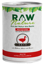 RAW Nature Nassfutter Entenfleisch