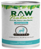RAW Nature Nassfutter Hirschfleisch