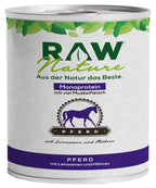 RAW Nature Nassfutter Pferd mit Leinsamen