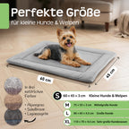 Hundedecke SAVO - Liegedecke - grau / alpengrau